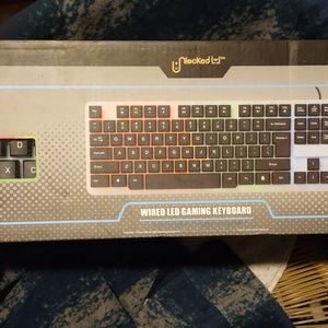 Wired led gaming keyboard